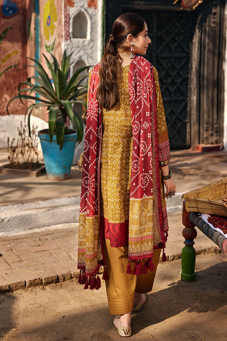 Picture of Ellena - 3-PC Unstitched Chunri Lawn - Available at Raja Sahib