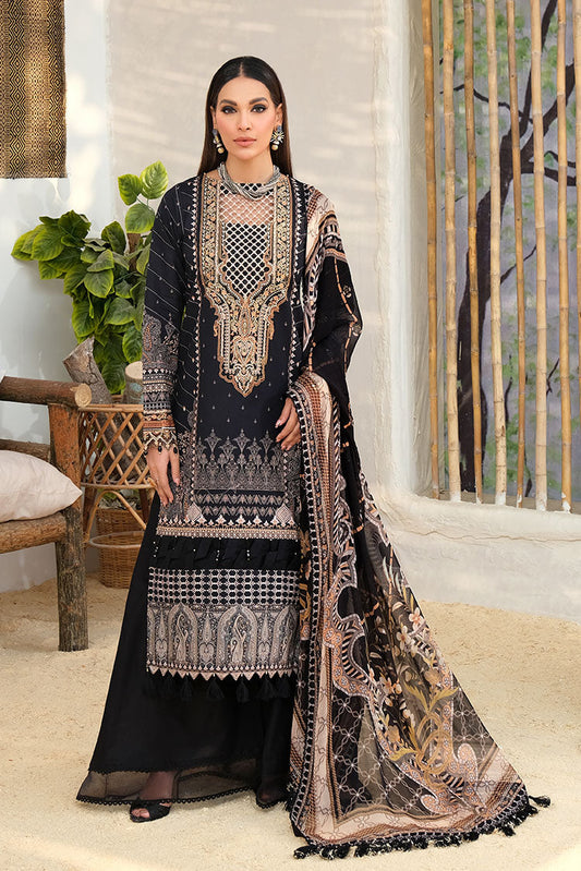 Picture of Ellena - 3-PC Unstitched Printed Lawn - Available at Raja Sahib