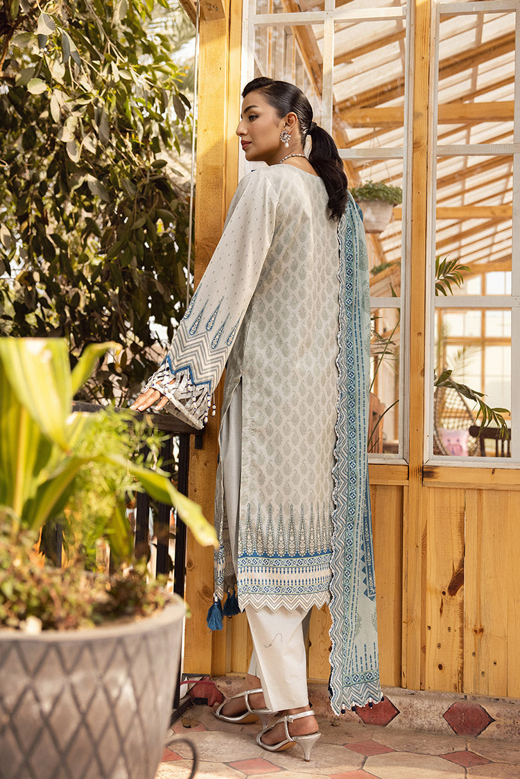 Picture of Ellena - 3-PC Unstitched Lawn Suit - Available at Raja Sahib