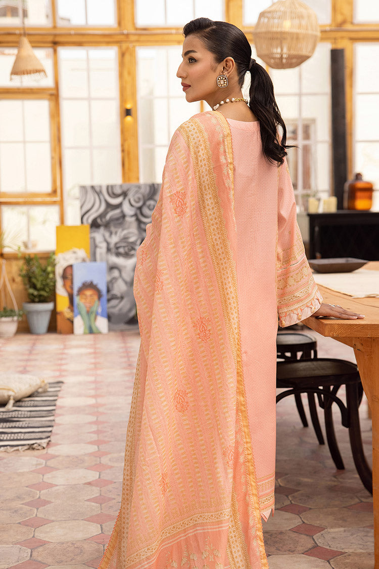 Picture of Ellena - 3-PC Unstitched Lawn Suit - Available at Raja Sahib