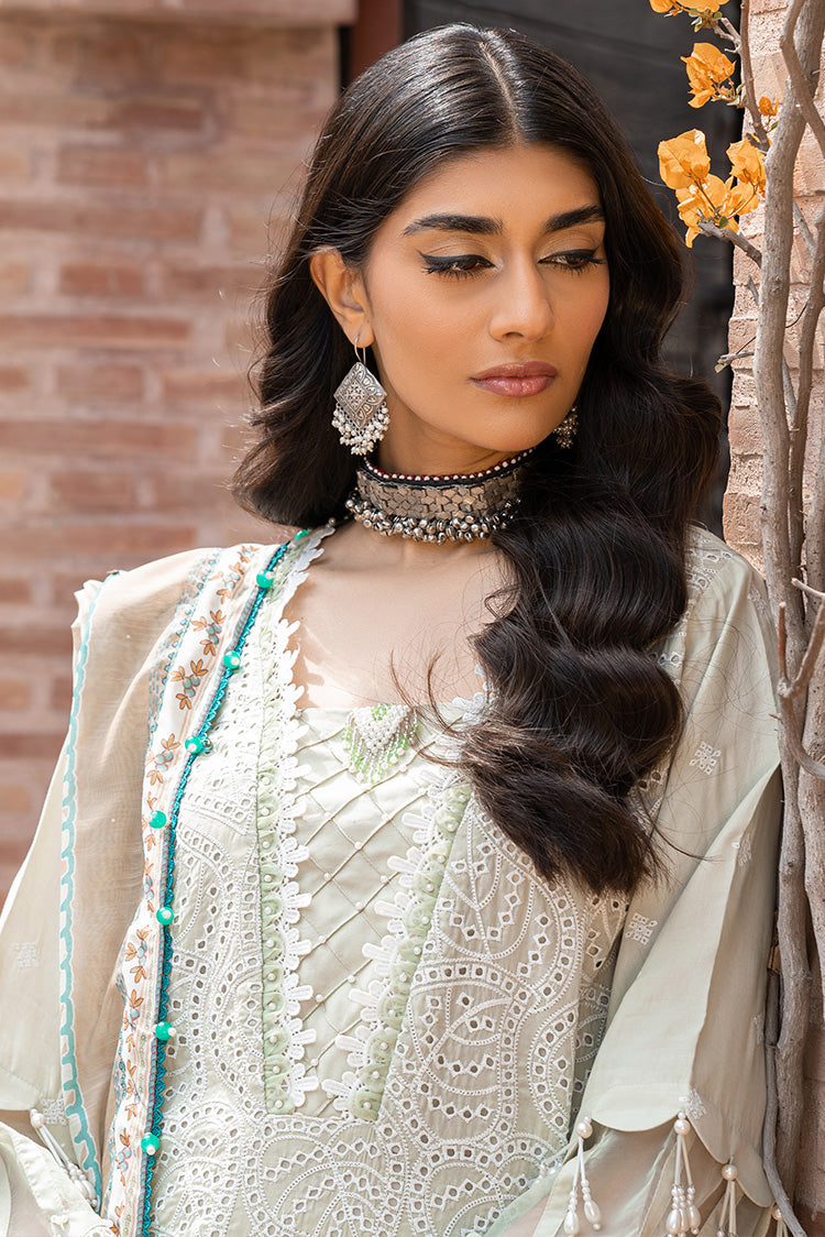 Picture of Ellena - 3-PC Unstitched Embroidered Lawn Suit - Available at Raja Sahib