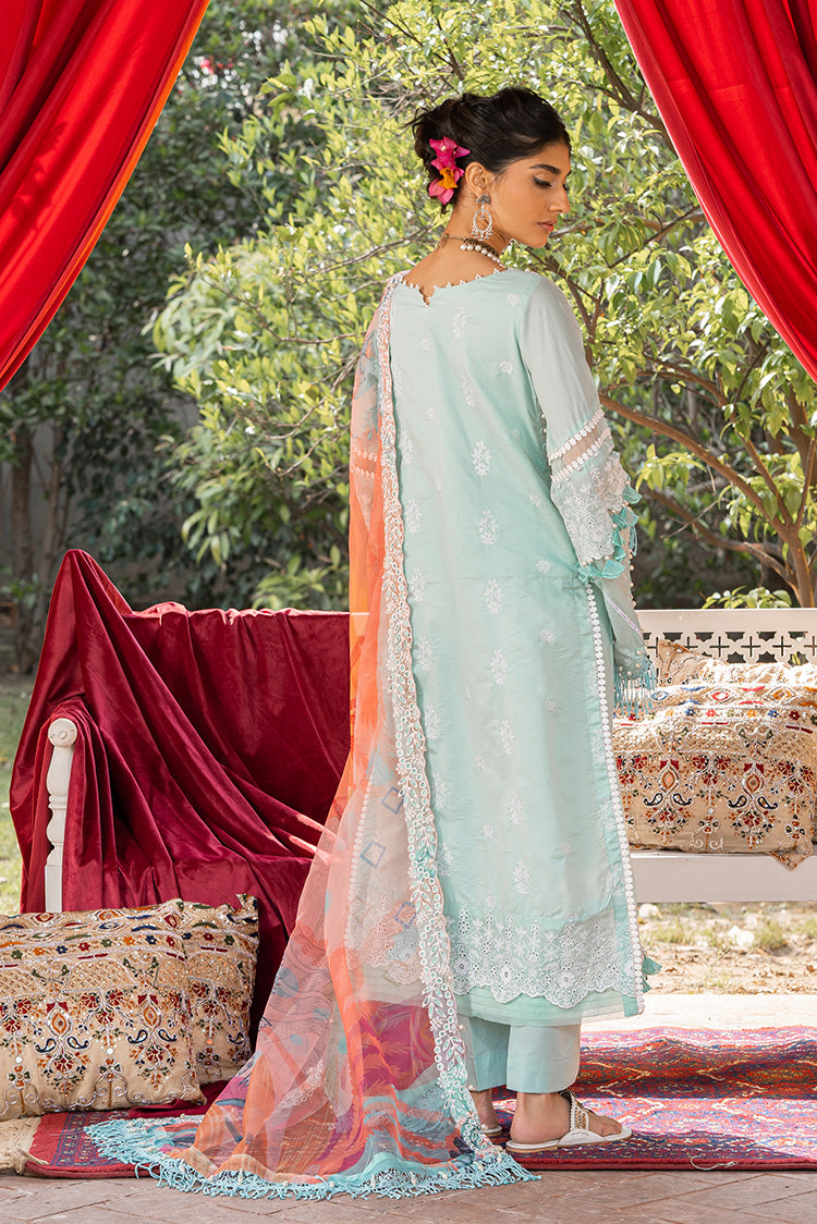 Picture of Ellena - 3-PC Unstitched Embroidered Lawn Suit - Available at Raja Sahib