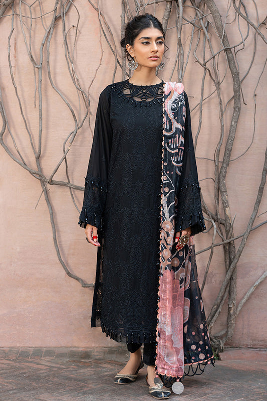 Picture of Ellena - 3-PC Unstitched Embroidered Lawn Suit - Available at Raja Sahib