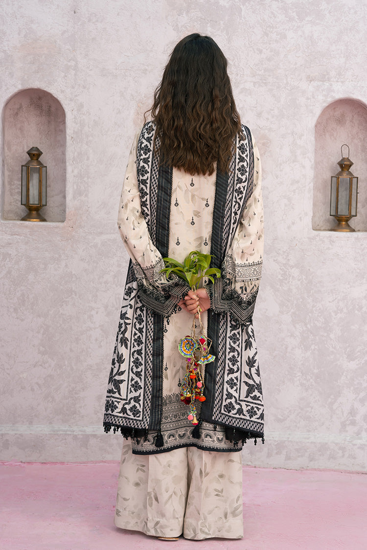 Picture of Ellena - 3-PC Unstitched Digital Printed Viscose Suit - Available at Raja Sahib