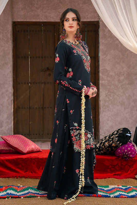 Picture of Ellena - 3-PC Unstitched Digital Printed Viscose Suit - Available at Raja Sahib