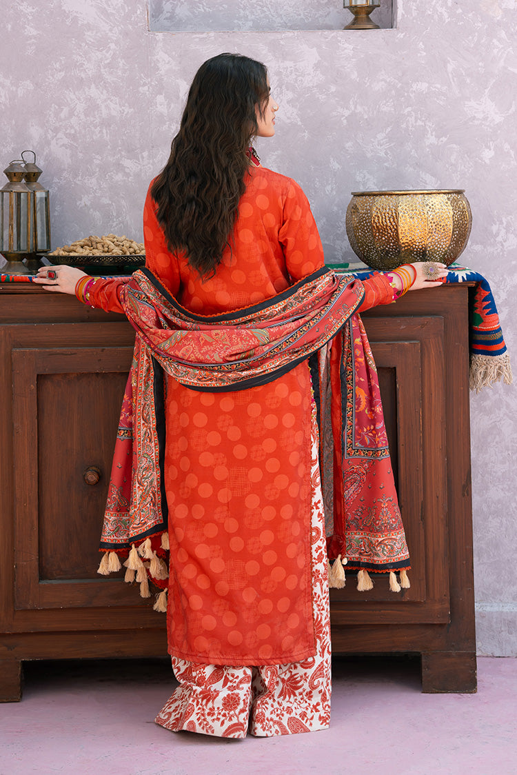 Picture of Ellena - 3-PC Unstitched Digital Printed Viscose Suit - Available at Raja Sahib