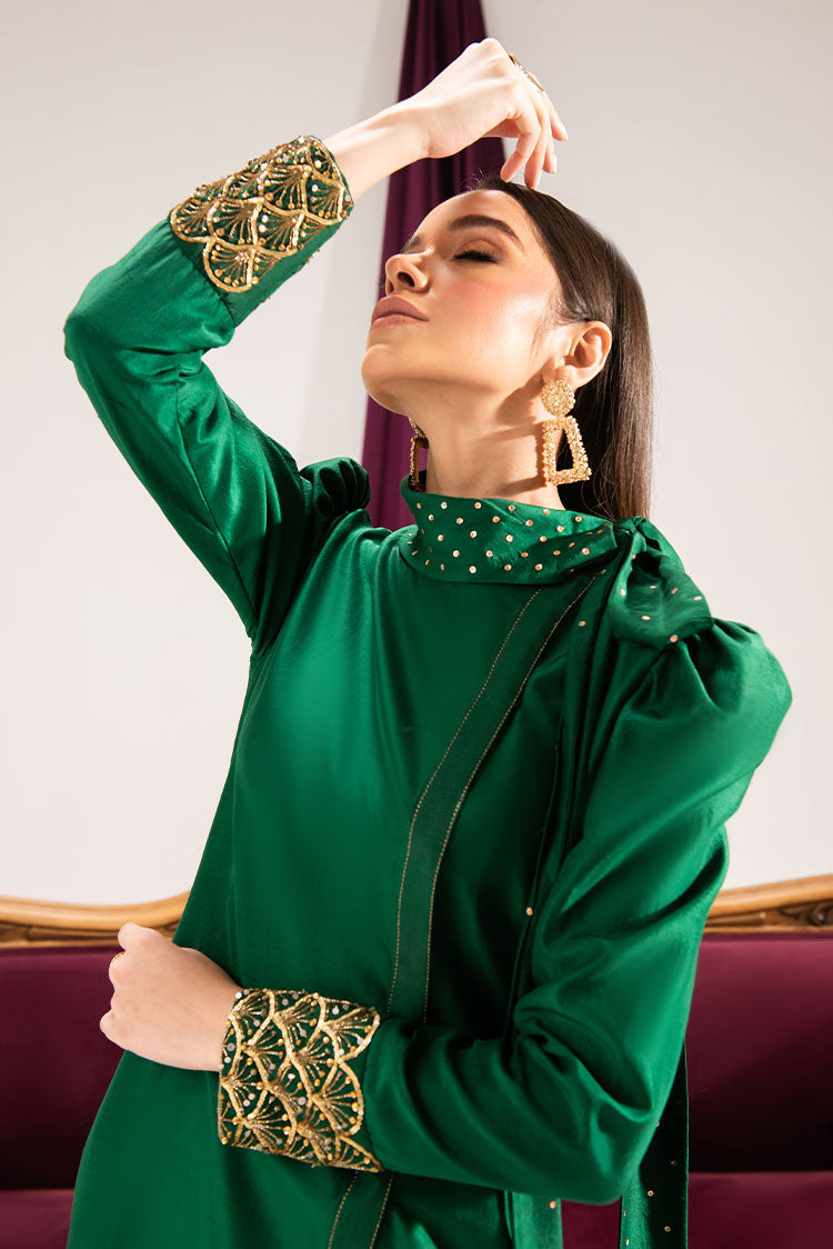 Picture of Maria Osama Khan - Tiffany Pret Collection Vol 1 - Emerald - Available at Raja Sahib