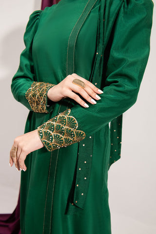 Picture of Maria Osama Khan - Tiffany Pret Collection Vol 1 - Emerald - Available at Raja Sahib