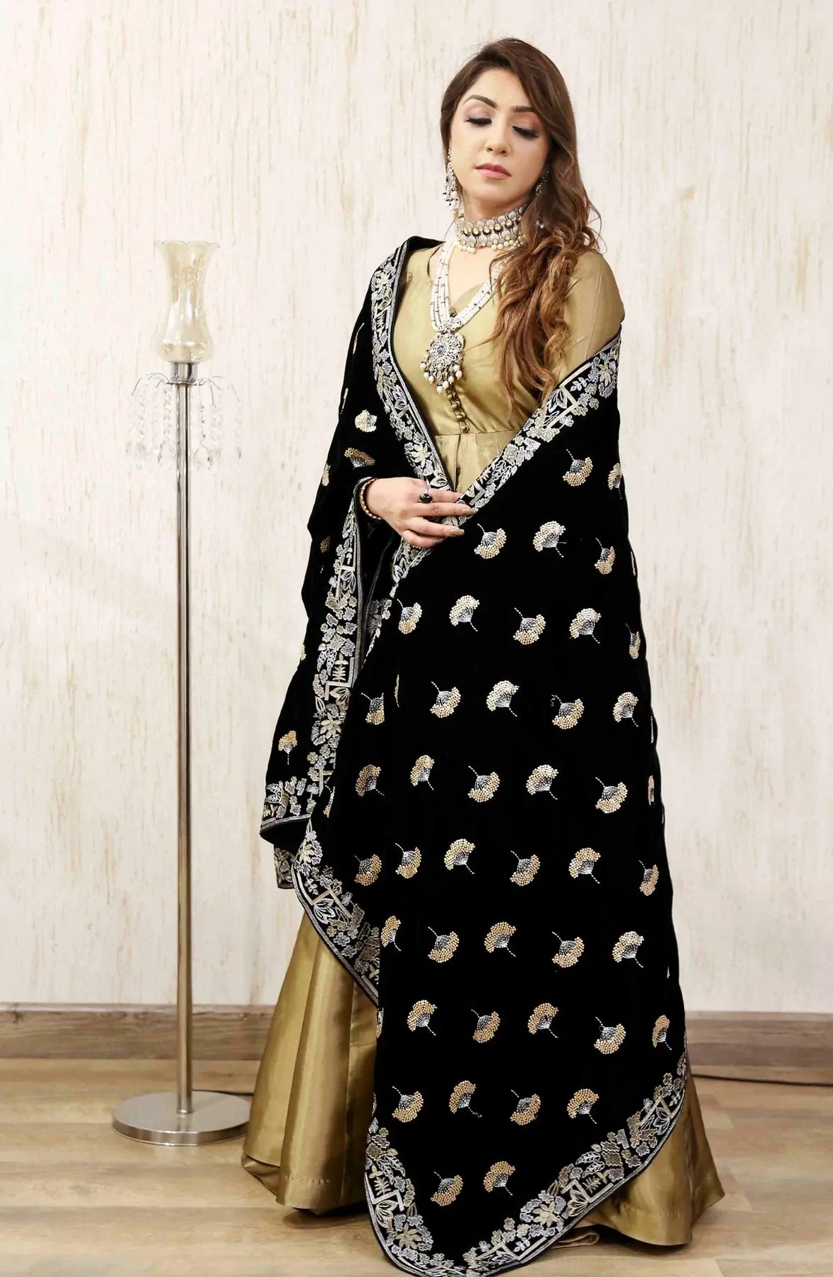 Picture of Shahbano - Ibtida Velvet Pret Collection-Fariba - Available at Raja Sahib