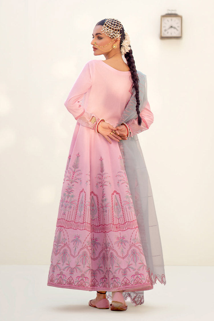 Picture of Fozia Khalid - Elayne Festive Collection - Cranberry Pink - Available at Raja Sahib