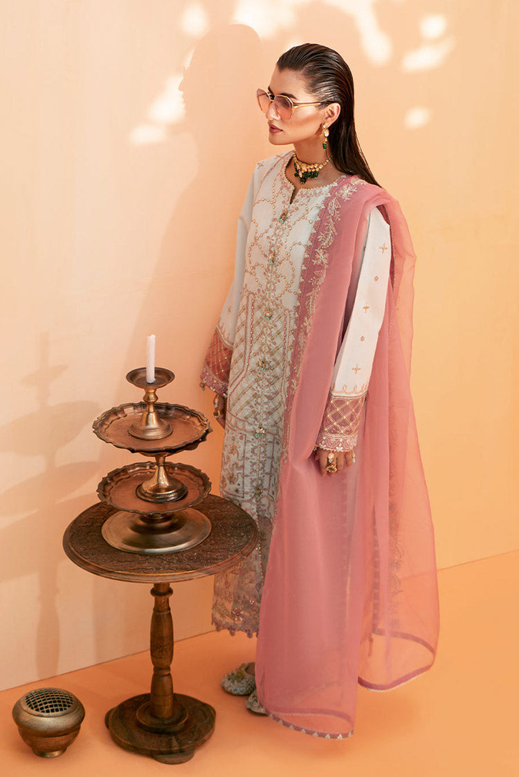 Picture of Fozia Khalid - Elayne Festive Collection - Moonlight Jade - Available at Raja Sahib