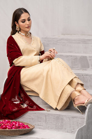 Picture of Fozia Khalid - Luxury Silk Collection - FK-W-06 - Available at Raja Sahib