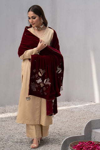 Picture of Fozia Khalid - Luxury Silk Collection - FK-W-06 - Available at Raja Sahib