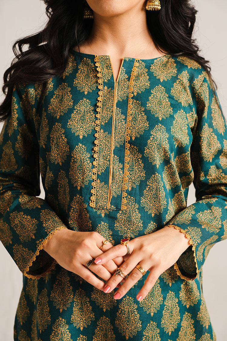 Picture of Humjoli - 2 Piece Khaddar Pret Collection - HJ-W-04 - Available at Raja Sahib