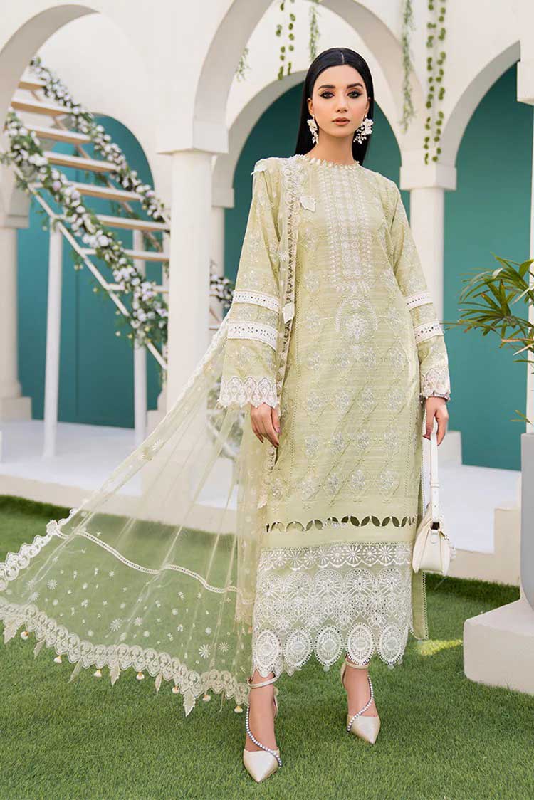 Picture of Hemstitch - Iris Arzu Luxury Lawn Collection - Available at Raja Sahib