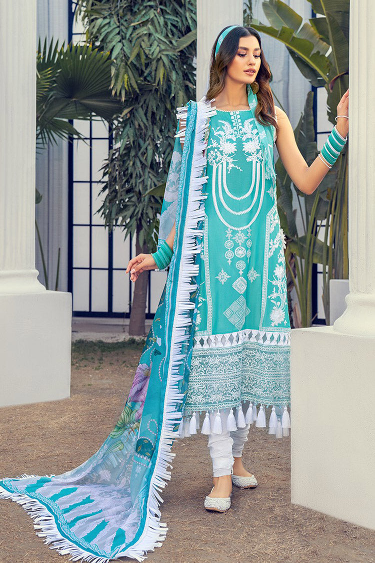 Picture of Hemstitch - Signature Lawn Collection - Amol - Available at Raja Sahib