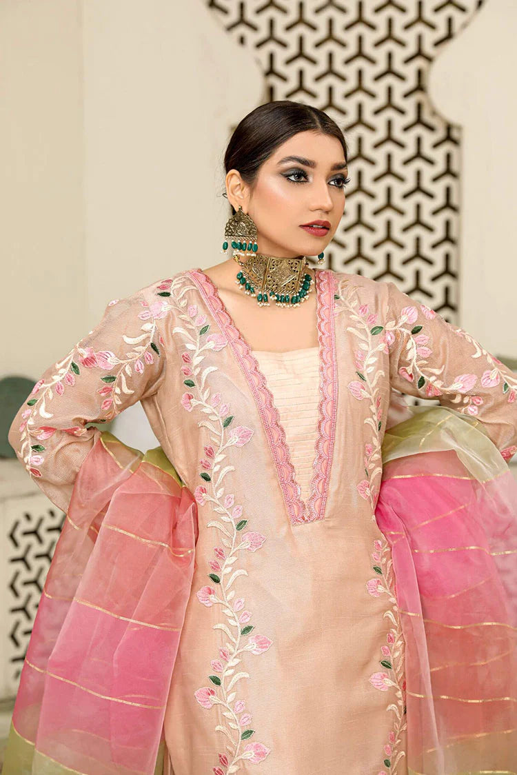 Picture of Maryam Malik - Noor Festive Collection - Honey Dew - Available at Raja Sahib