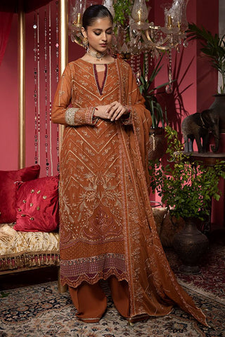Heer Embroidery Chiffon Collection-HR-05