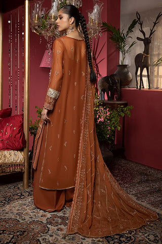 Heer Embroidery Chiffon Collection-HR-05