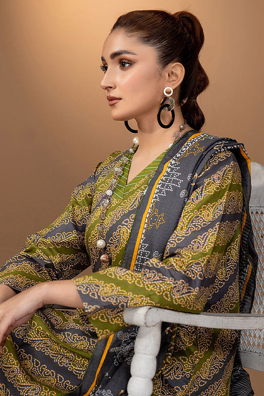 Picture of Safwa - Ixora Doria 3 Piece Printed Lawn Collection Vol 02 - ICS-17 - Available at Raja Sahib