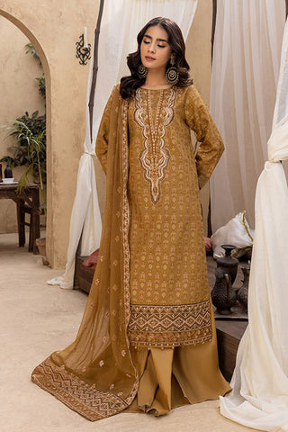 Ishq Embroidered Jacquard Collection - IS-06