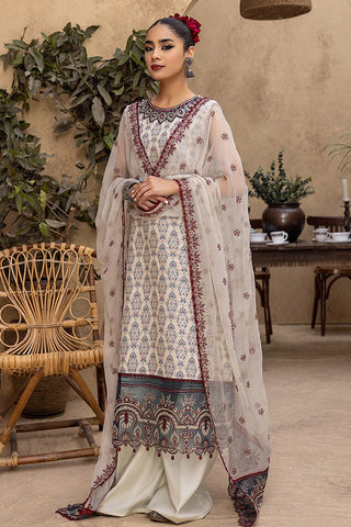 Ishq Embroidered Jacquard Collection - IS-08