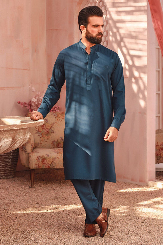 Picture of Istor - 2Pc | Stitched | Karvaan | Metallic Blue | IST-03 - Available at Raja Sahib