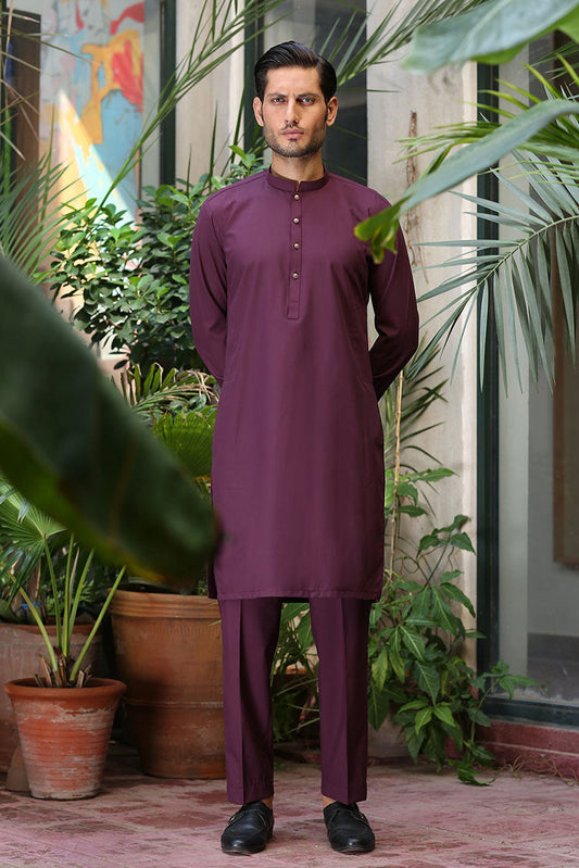 Picture of Istor - 2Pc | Stitched | Empire | Plum | IST-144 - Available at Raja Sahib