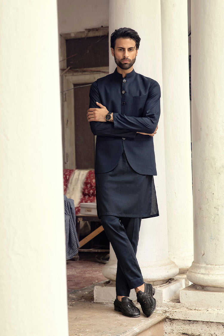 Picture of Istor - 2Pc | Stitched | Cardoba | Navy | IST-56 - Available at Raja Sahib