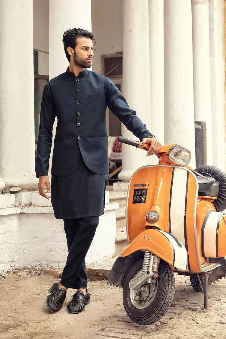 Picture of Istor - 2Pc | Stitched | Cardoba | Navy | IST-56 - Available at Raja Sahib