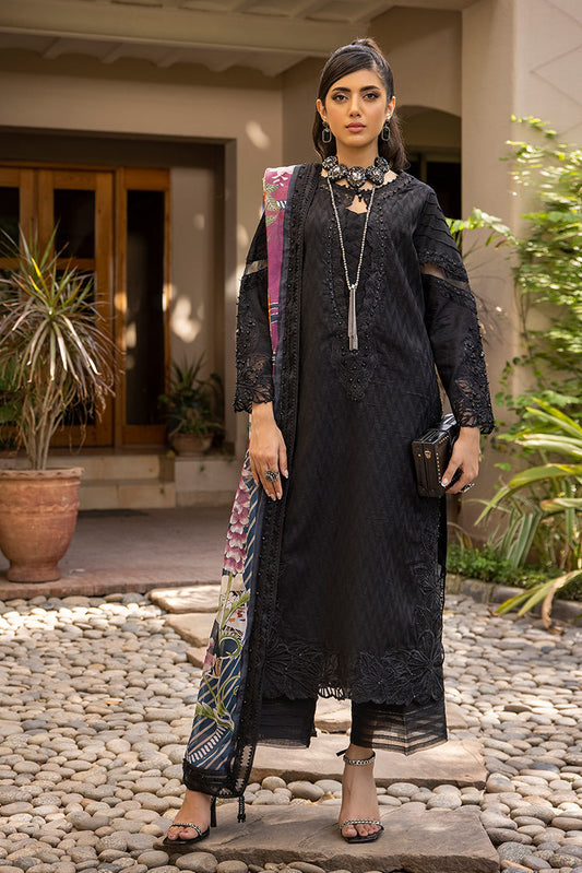 Picture of Ellena - 3-PC Unstitched Embroidered Lawn Suit - Available at Raja Sahib