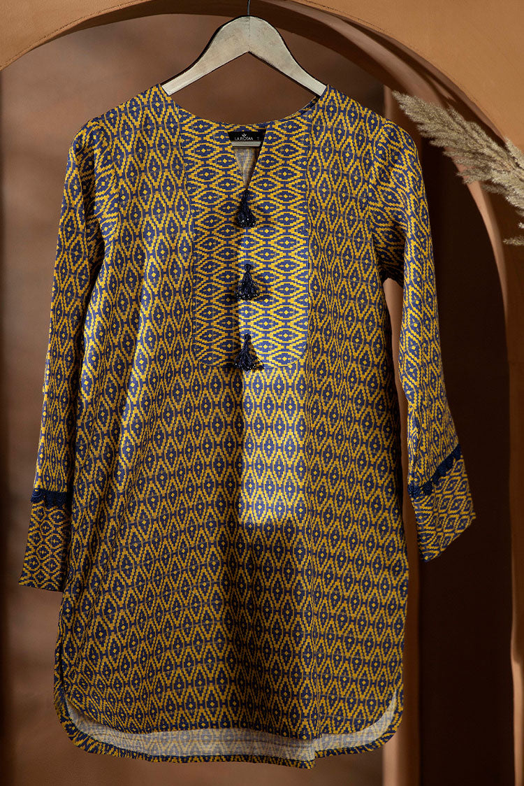 Picture of La Rosaa - Everyday Edit - LA2-09 Blue yellow orange - Available at Raja Sahib