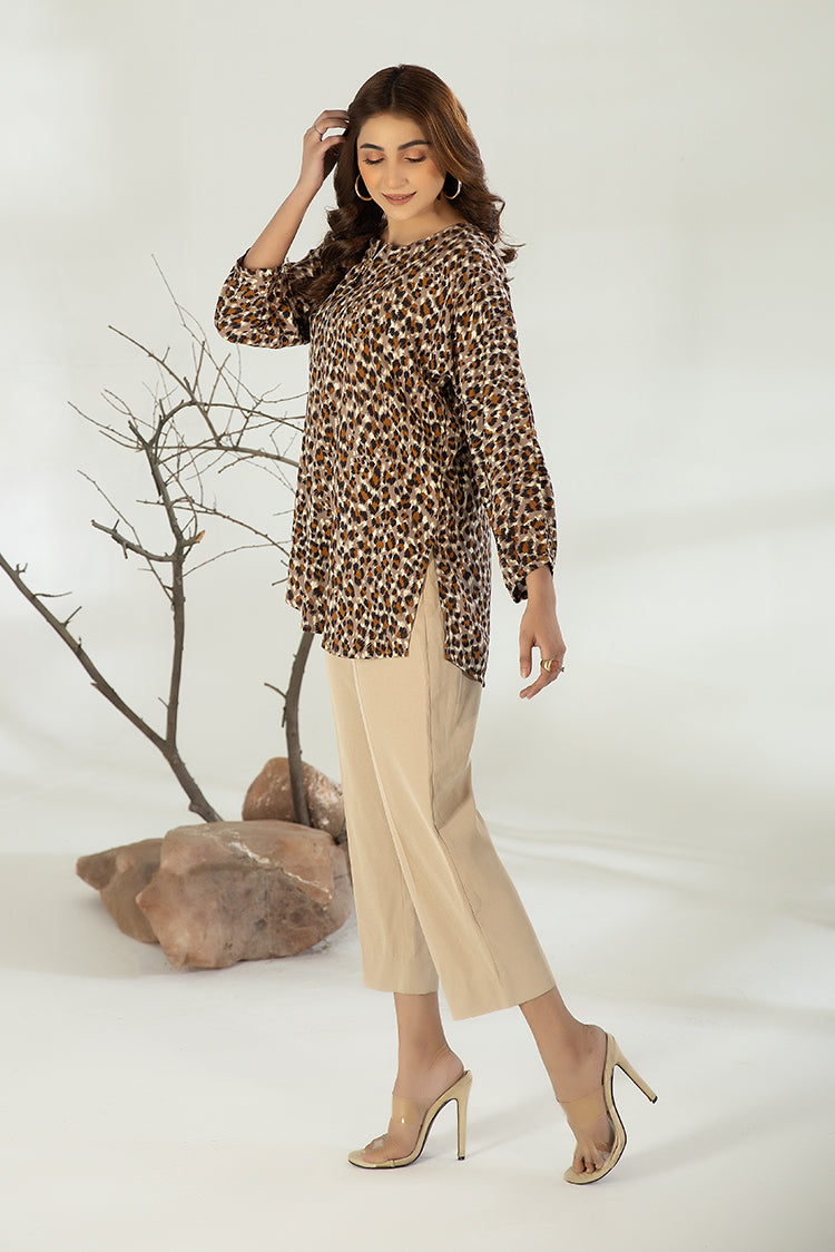 Picture of La Rosaa - Everyday Edit Vol 3 | LA3-06 | Cheetah Print | 1 pc - Available at Raja Sahib