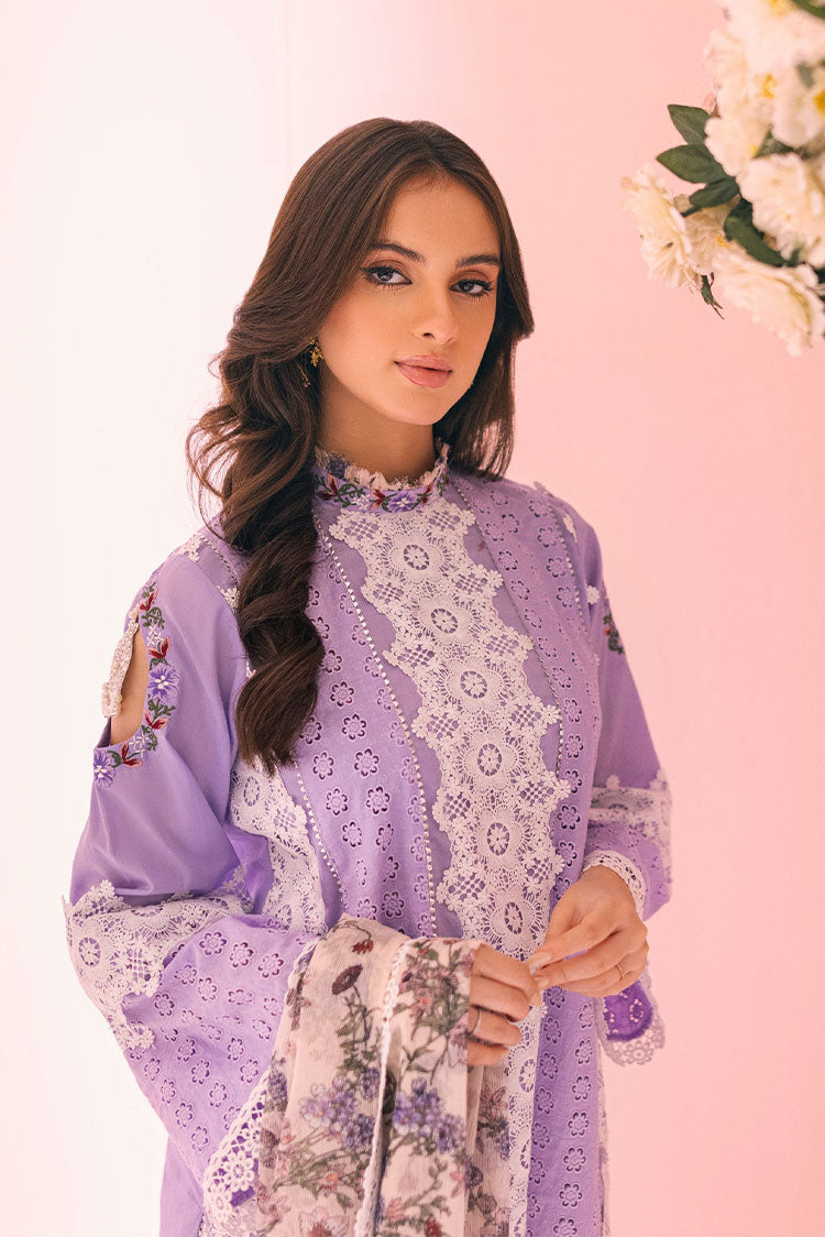 Picture of RJS Pret - Inaaya Eid Edit Pret Collection - Lilac Garden - Available at Raja Sahib