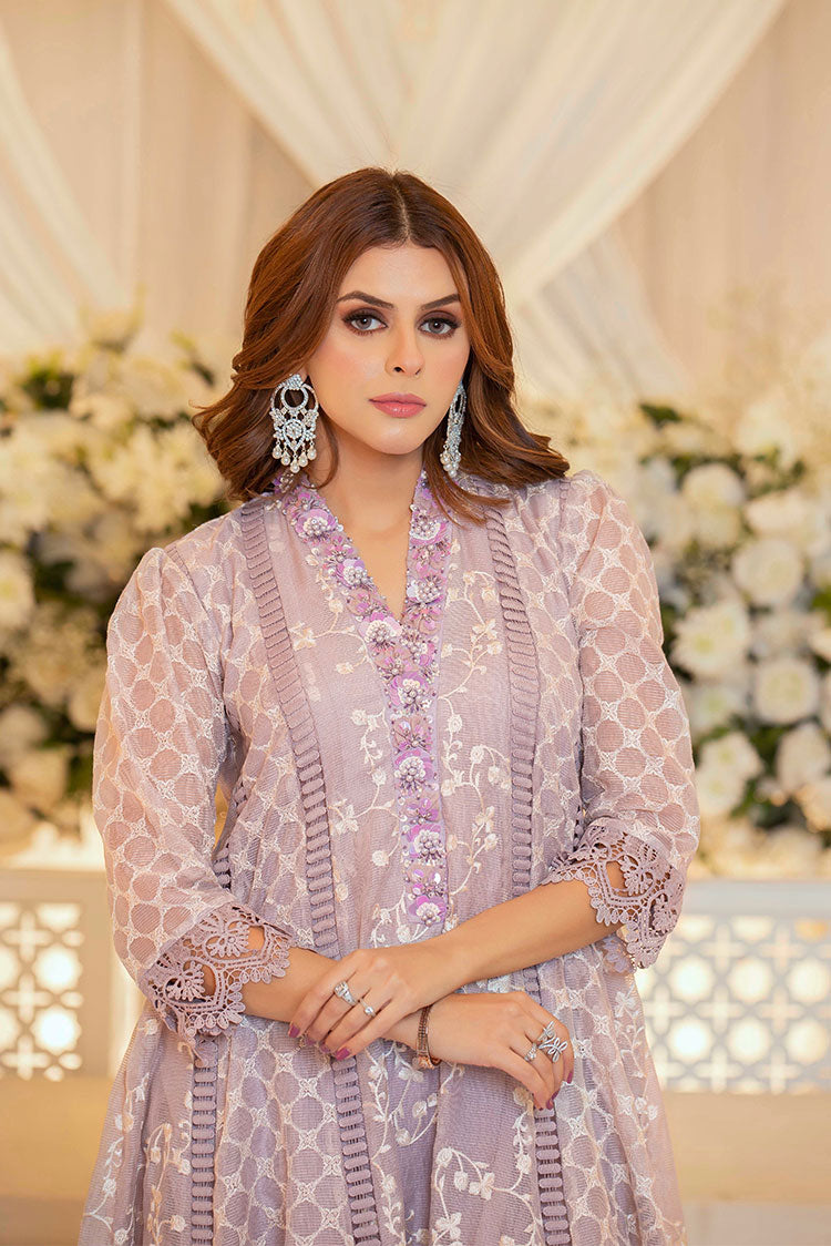 Picture of RJS Pret - Monotone Solids Pret Collection - Lilac Lust - Available at Raja Sahib