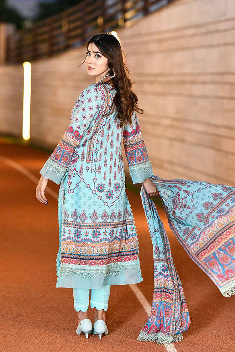 Picture of Maryam Malik - Rungreza Premium Lawn Collection - MMR-PL01 - Available at Raja Sahib