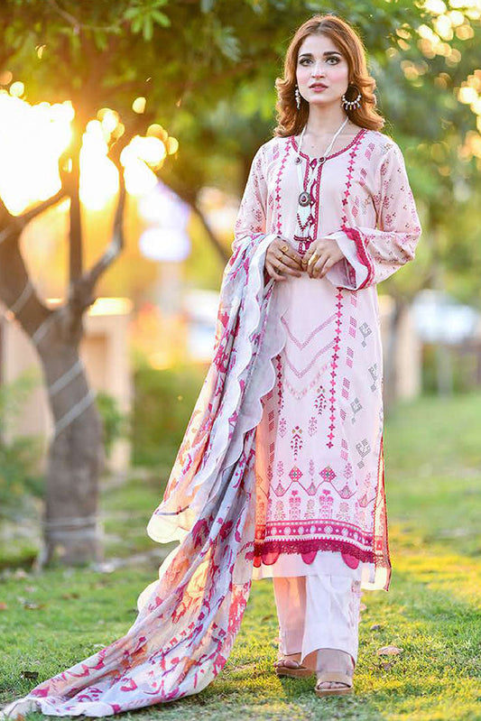 Picture of Maryam Malik - Rungreza Premium Lawn Collection - MMR-PL03 - Available at Raja Sahib