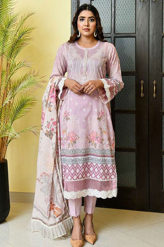 Picture of Maryam Malik - Rungreza Premium Lawn Collection - MMR-PL06 - Available at Raja Sahib