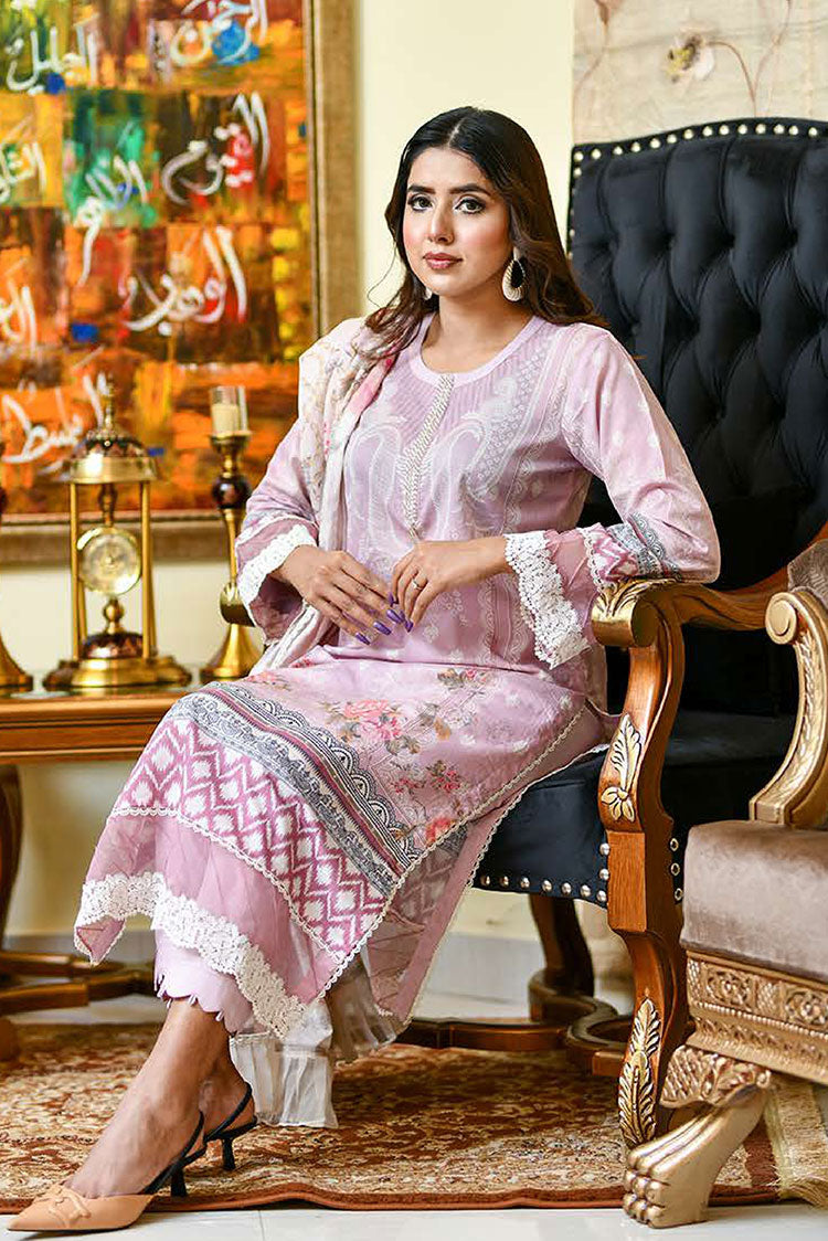 Picture of Maryam Malik - Rungreza Premium Lawn Collection - MMR-PL06 - Available at Raja Sahib