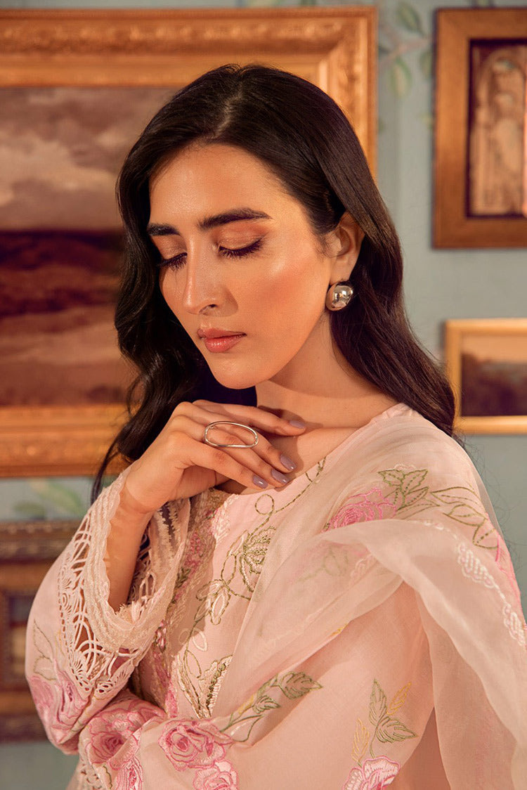 Picture of Noosh - Veda Unstitched Premium Lawn Eid Edit - NV01D02 - Available at Raja Sahib