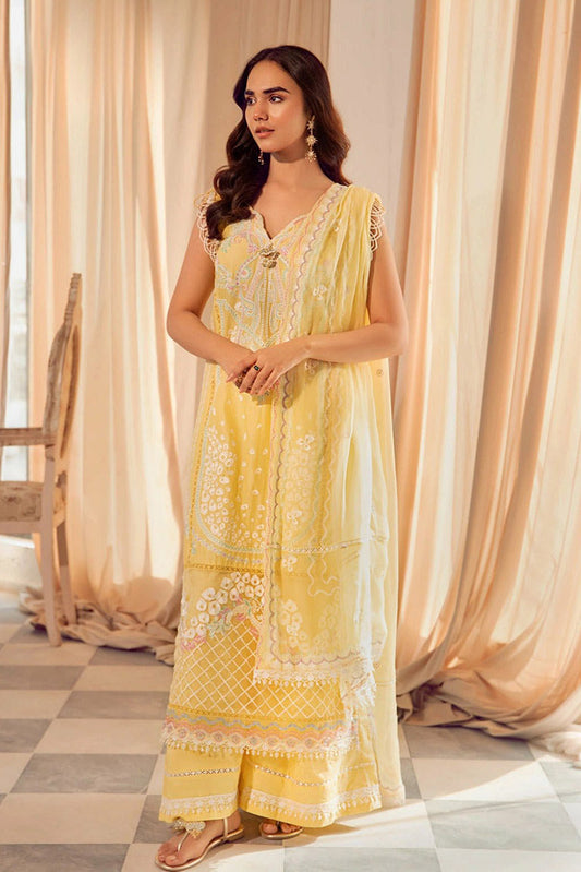 Picture of Noosh - Veda Unstitched Premium Lawn Eid Edit - NV01D04 - Available at Raja Sahib