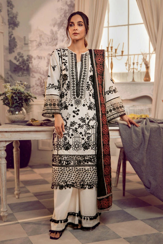 Picture of Noosh - Veda Unstitched Premium Lawn Eid Edit - NV01D05 - Available at Raja Sahib