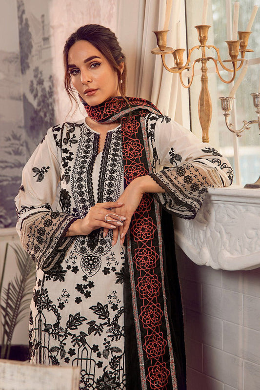 Picture of Noosh - Veda Unstitched Premium Lawn Eid Edit - NV01D05 - Available at Raja Sahib