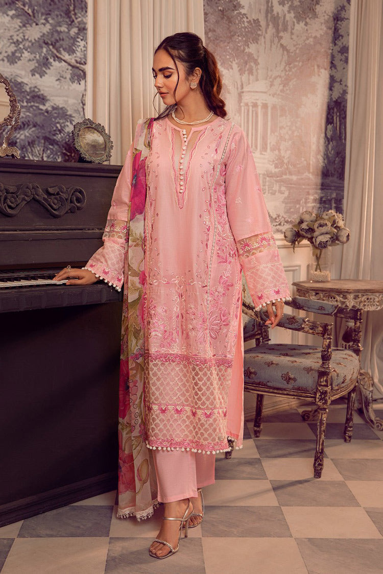 Picture of Noosh - Veda Unstitched Premium Lawn Eid Edit - NV01D09 - Available at Raja Sahib