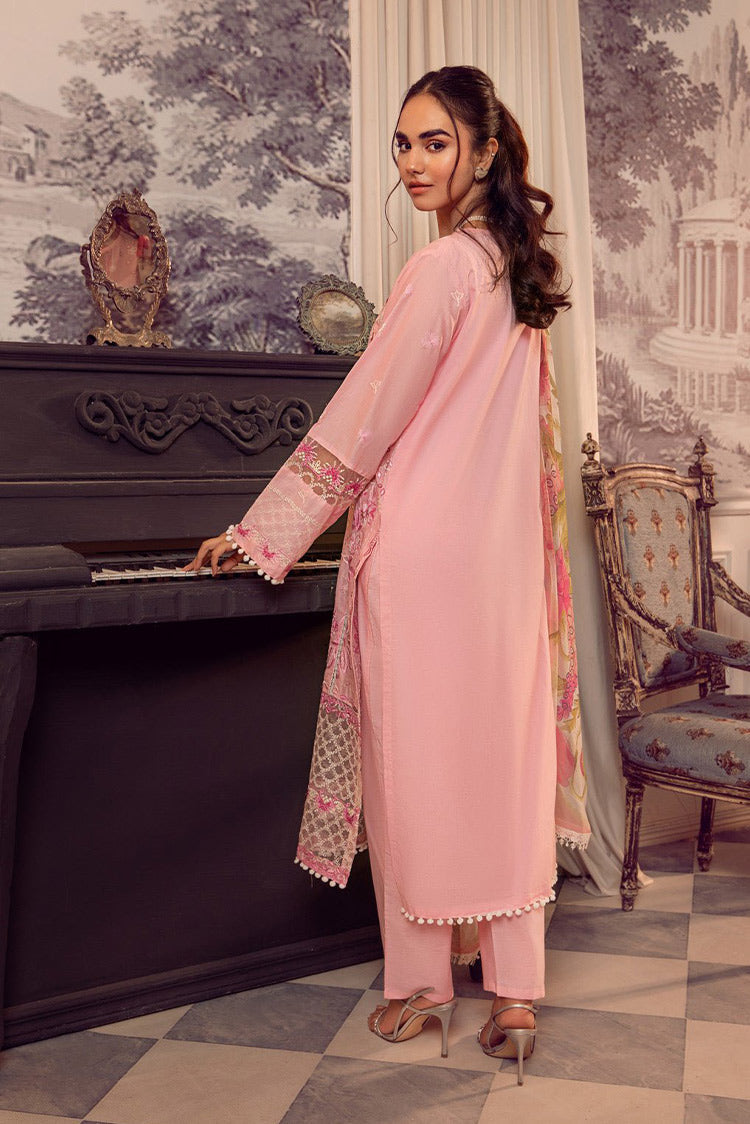 Picture of Noosh - Veda Unstitched Premium Lawn Eid Edit - NV01D09 - Available at Raja Sahib