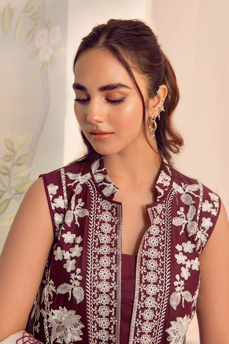 Picture of Noosh - Veda Unstitched Premium Lawn Eid Edit - NV01D12 - Available at Raja Sahib