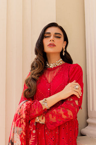 Picture of Ellena - 3-PC Unstitched Embroidered Lawn Suit - Available at Raja Sahib