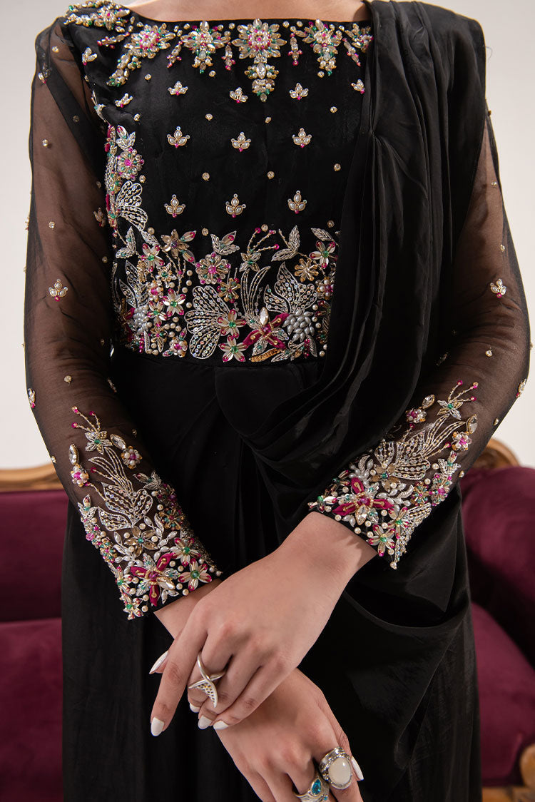 Picture of Maria Osama Khan - Tiffany Pret Collection Vol 1 - Obsidian - Available at Raja Sahib