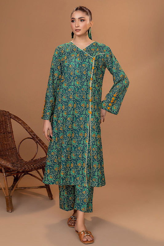 Picture of Safwa - 2 Piece Printed Lawn Pret - Available at Raja Sahib