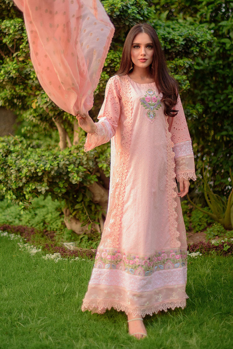 Picture of RJS Pret - Bahar Pret Collection - Pink Carnation - Available at Raja Sahib